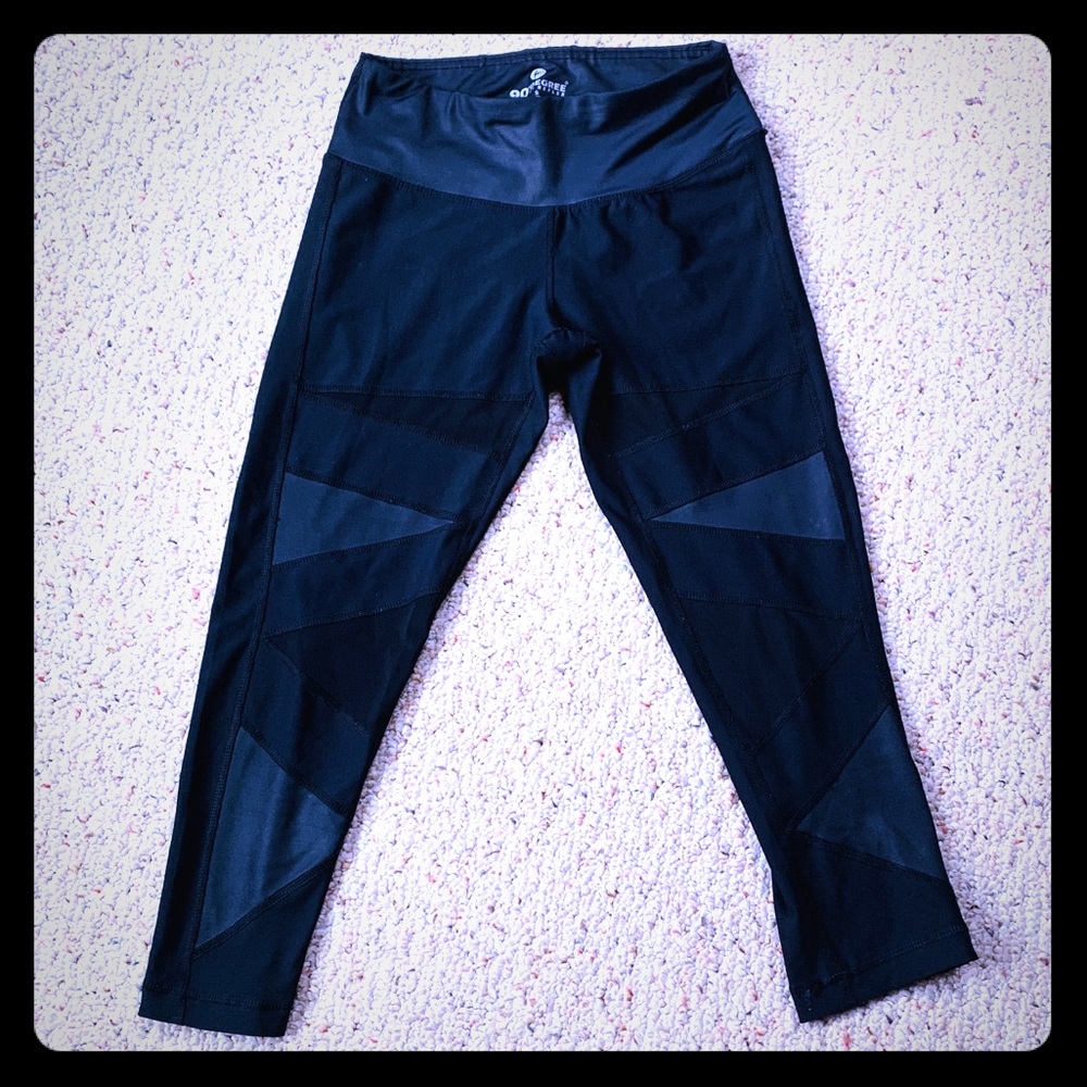 90 Degree by Reflex sexy athletic capri legging